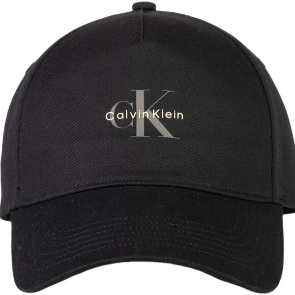 Calvin Klein Men's Baseball Cap Metal Buckle Closure, Black O/S - 4G5032G - Picture 1 of 3